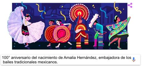 100� aniversario del nacimiento de amalia hern�ndez