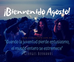 Efem&eacute;rides del mes de Agosto