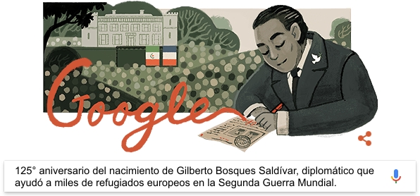 125� aniversario del nacimiento de gilberto bosques sald�var