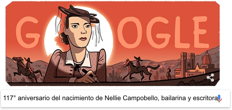 117� aniversario del nacimiento de nellie campobello
