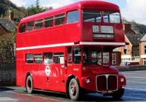 60 aniversario de la inauguraci�n del primer autobus routemaster