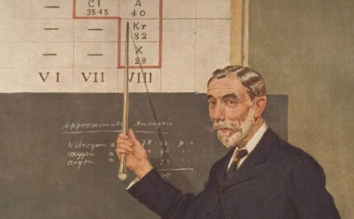 sir william ramsay, descubri� los llamados gases nobles